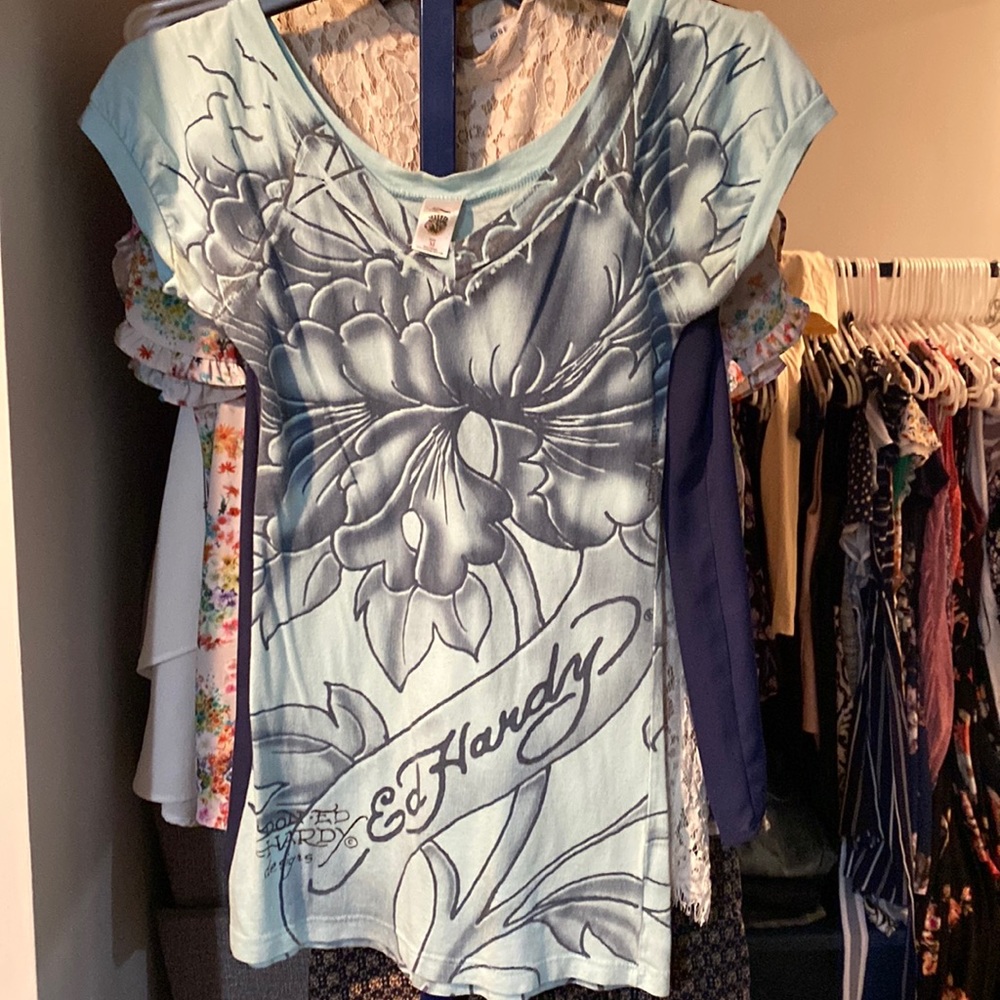 Ed Hardy T-Shirt - size medium